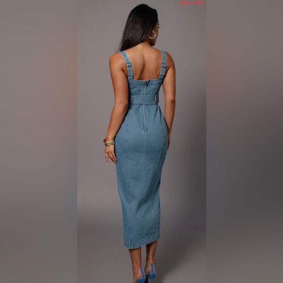 Jluxlabel denim dress - Picture 5 of 5